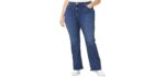 Wrangler 725 High Rise - Classic High-Rise Bootcut Jeans with Stretch