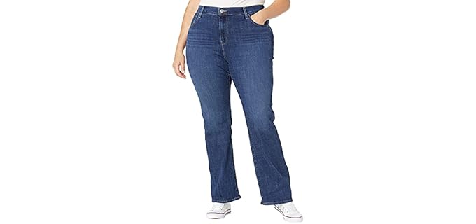 Wrangler 725 High Rise - Classic High-Rise Bootcut Jeans with Stretch