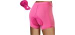 Lixada Women's MTB - Lightweight Breathable 3D Padded Cycling Shorts