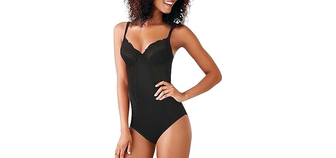 Maidenform Built-In - Ultra-Firm Bodysuit with Built-In Underwire Bra