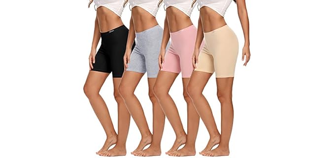 Molasus Women's Boxer - Soft Cotton Shorts for Everyday Comfort