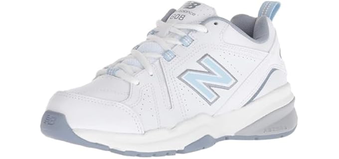 New Balance 608 V5 - Comfortable Leather Cross Trainer with Superior Cushioning