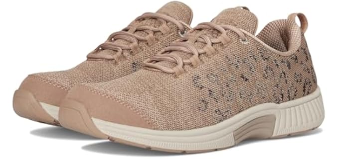 Orthofeet Coral - Orthopedic Knit Sneakers for Sensitive Feet