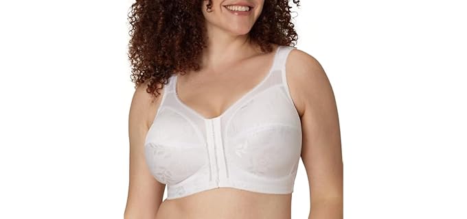 Playtex 4695 - Front-Close Wireless Full Support Bra