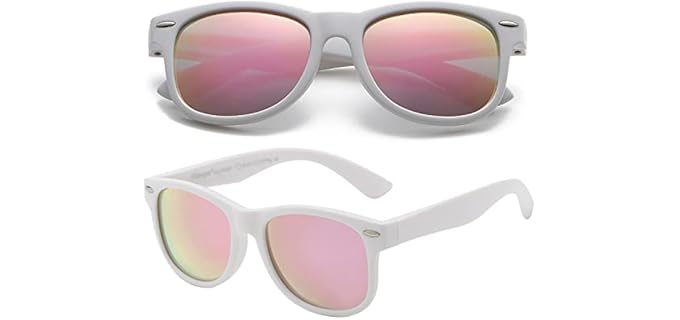 PolarSpex Unisex Protection - Durable Toddler Sunglasses