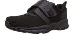 Propét Men's X Strap - Velcro Walking Shoes for Seniors