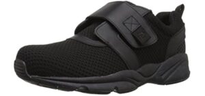 Propét Men's X Strap - Velcro Walking Shoes for Seniors