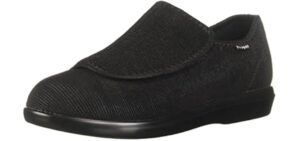 Propét Men's Cush 'N Foot - Walking Shoe with Velcro Closure