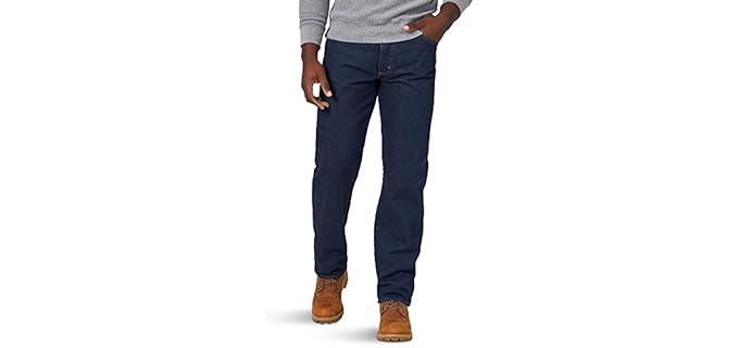 Rustler Men's Classic - Men's Relaxed Fit Cotton Jeans