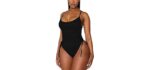 Viottiset Monokini - Ruched High-Cut Monokini with Adjustable Fit
