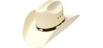 Western Express Unisex Natural - Classic Natural Straw Cowboy Hat with Conchos