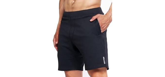 Yoga Crow Men's Swerve - Yoga Shorts with Supportive Liner