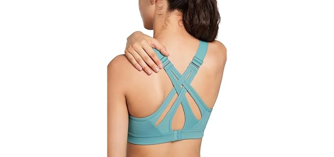 Yvette Adjustable - High-Support Wire-Free Sports Bra