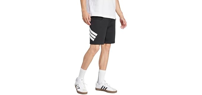 Adidas Men's Future - Sporty Regular-Fit Shorts with Adjustable Waist