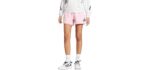 Adidas Women's Z.n.e. - Sporty High-Rise Shorts with Secure Pockets