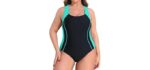 Beautyin Racerback - Athletic Swimsuit with Slimming Design