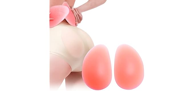 Aflifli Invisible - Reusable Silicone Pads for Natural Butt Lift