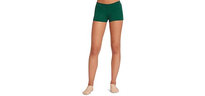 Capezio Boy Cut - Low-Rise Shorts for Dance & Fitness
