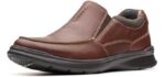 Clarks Men's Cotrell Free - Slip-On Walking Shoes for Seniors