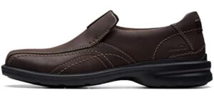 Clarks Men's Gessler Step - Slip-On Casual Shoes for Seniors