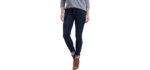 Democracy Ab Solution - Slimming Stretch Ankle Jeans with Ab Technology