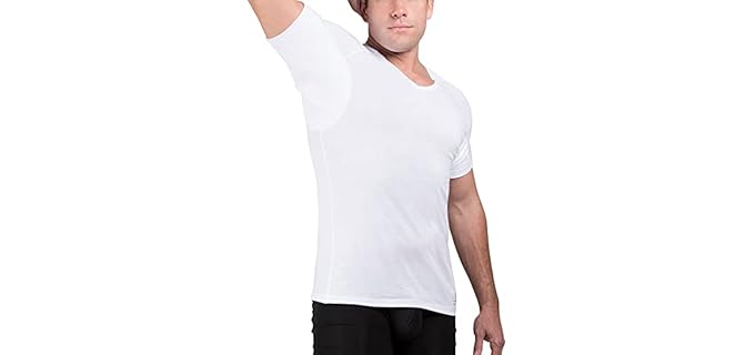 Ejis Men's Classic - Confidence Core Protection Sweatproof Undershirt