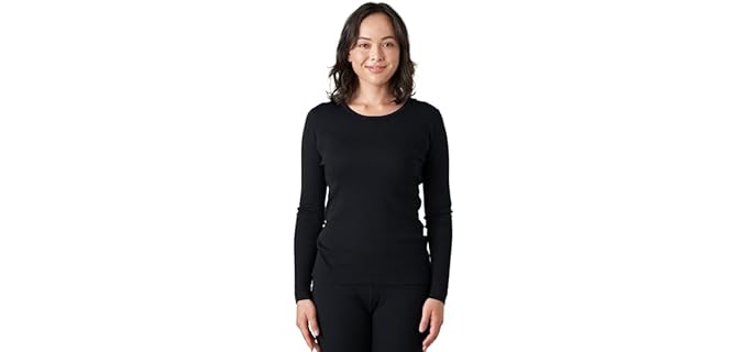 Lapasa Women's Base Layer - Soft Warmth Merino Wool Thermal