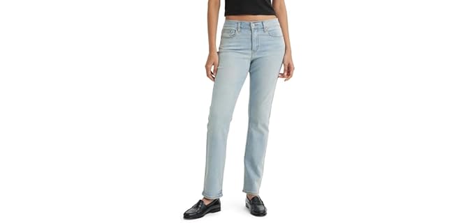 Levi’s Classic - Mid-Rise Straight Fit Denim Jeans