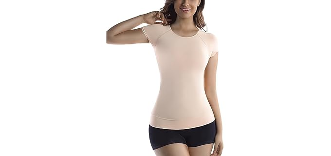 +MD Women's Compression - Light Undershirt with Bamboo Viscose Softness