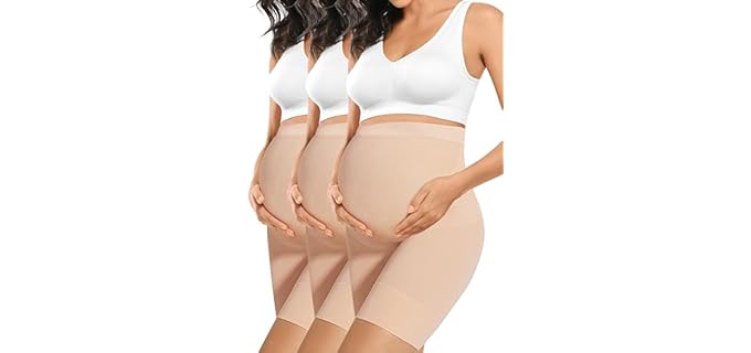 Peauty Premium - High-Waist Mid-Thigh Maternity Shapewear