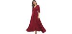 Milumia Plain - Lightweight Flowy Maxi with Classic Elegance