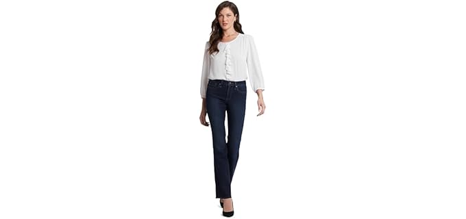 NYDJ Barbara - Bootcut Denim Jeans with Lift Tuck Slimming Fit