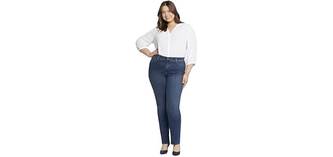 NYDJ Marilyn - Slimming Straight Ankle Jeans with Lift Tuck Tech