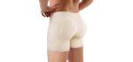 NonEcho Men's Briefs Boxers - Padded Boxer with 4 Detachable Pads