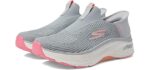 Skechers Women's Arch Fit - Slip-On Walking Shoes for Seniors