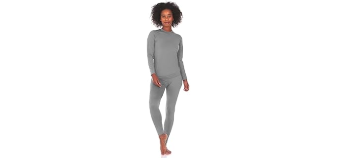 Thermajane Women's Fleece Lined - Thermal Base Layer Set
