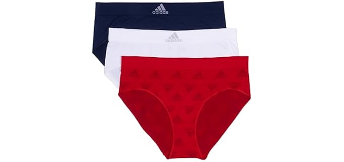 Adidas Seamless - Seamless High-Waist Briefs with 4-Way Stretch