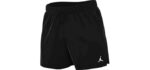 Jordan by Nike Men's Fleece - Plush, Cozy Fleece Shorts with Drawcord