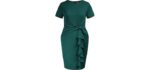 Hanna Nikole Women's Vintage - Large Bust Dress