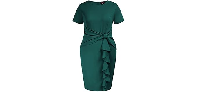 Hanna Nikole Women's Vintage - Large Bust Dress