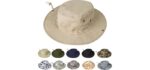 Sun Hats for Men Women Safari Hat Foldable Fishing Hat UPF 50+ Bucket Hat